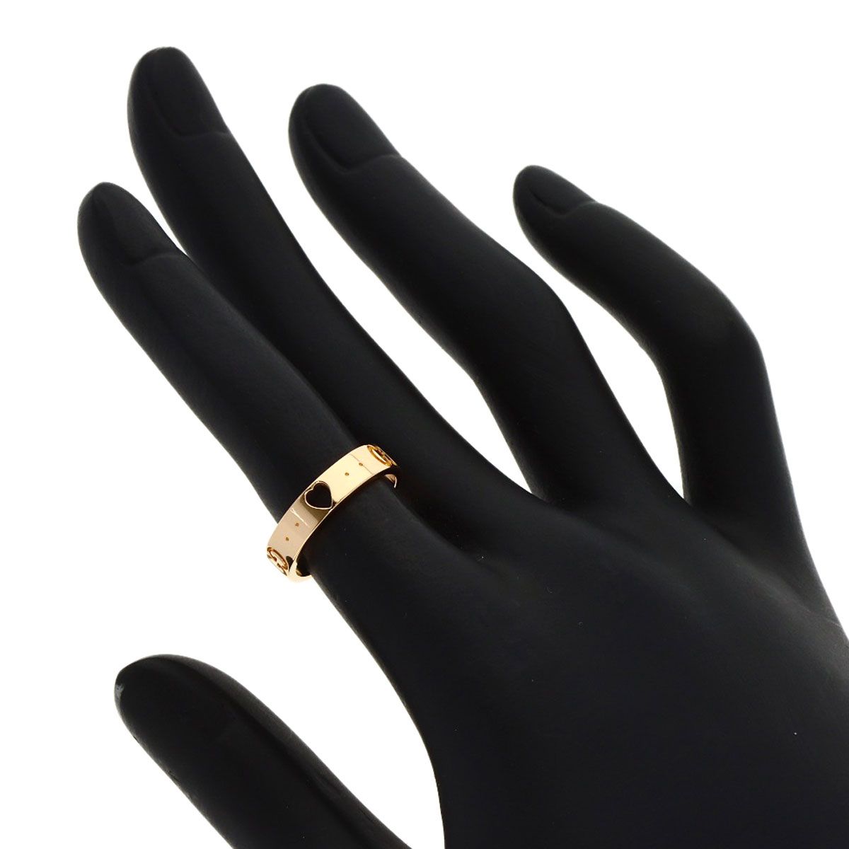 Gucci Icon Amor Heart Ring 18K Pink Gold