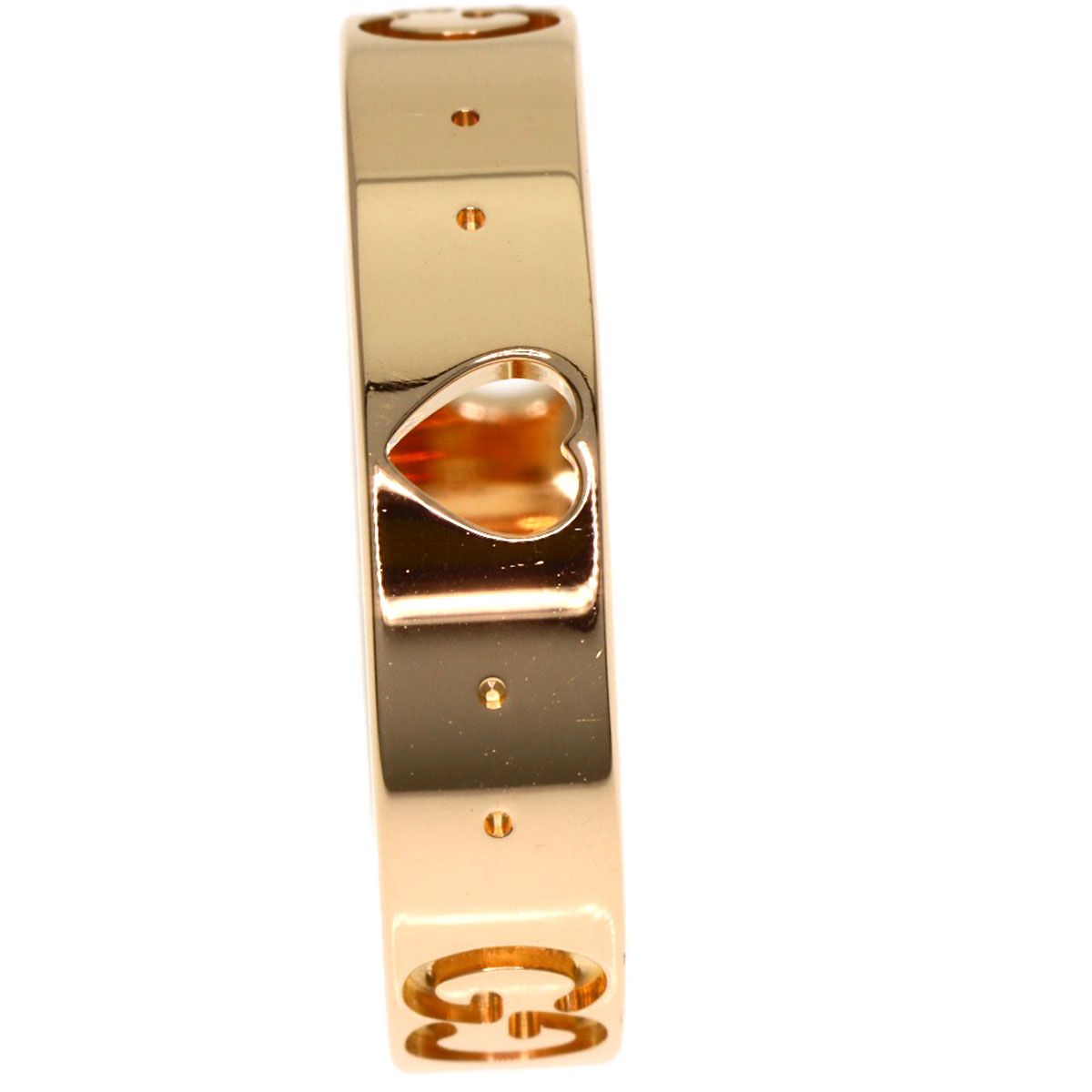 Gucci Icon Amor Heart Ring 18K Pink Gold