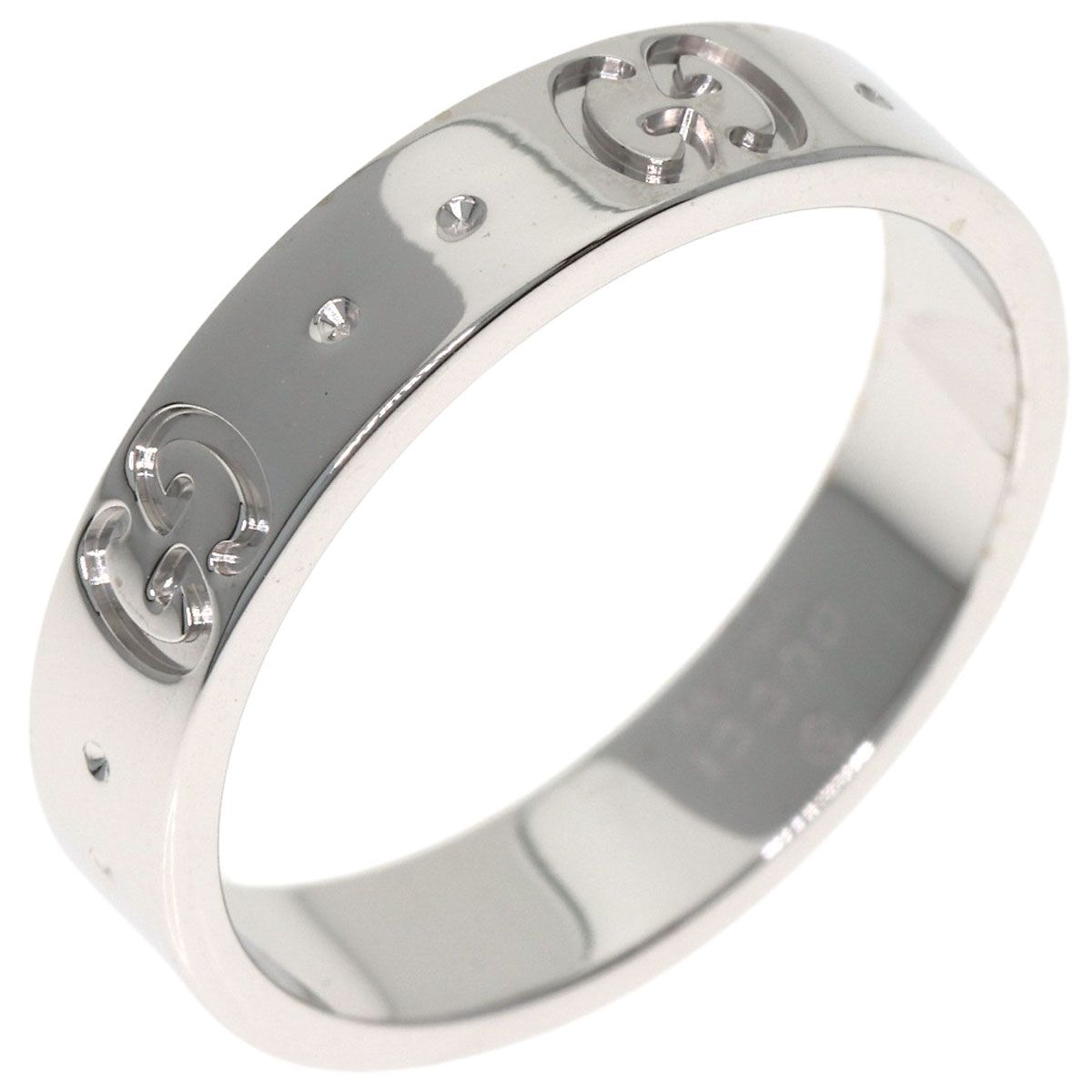 Gucci Icon Ring 18K White Gold