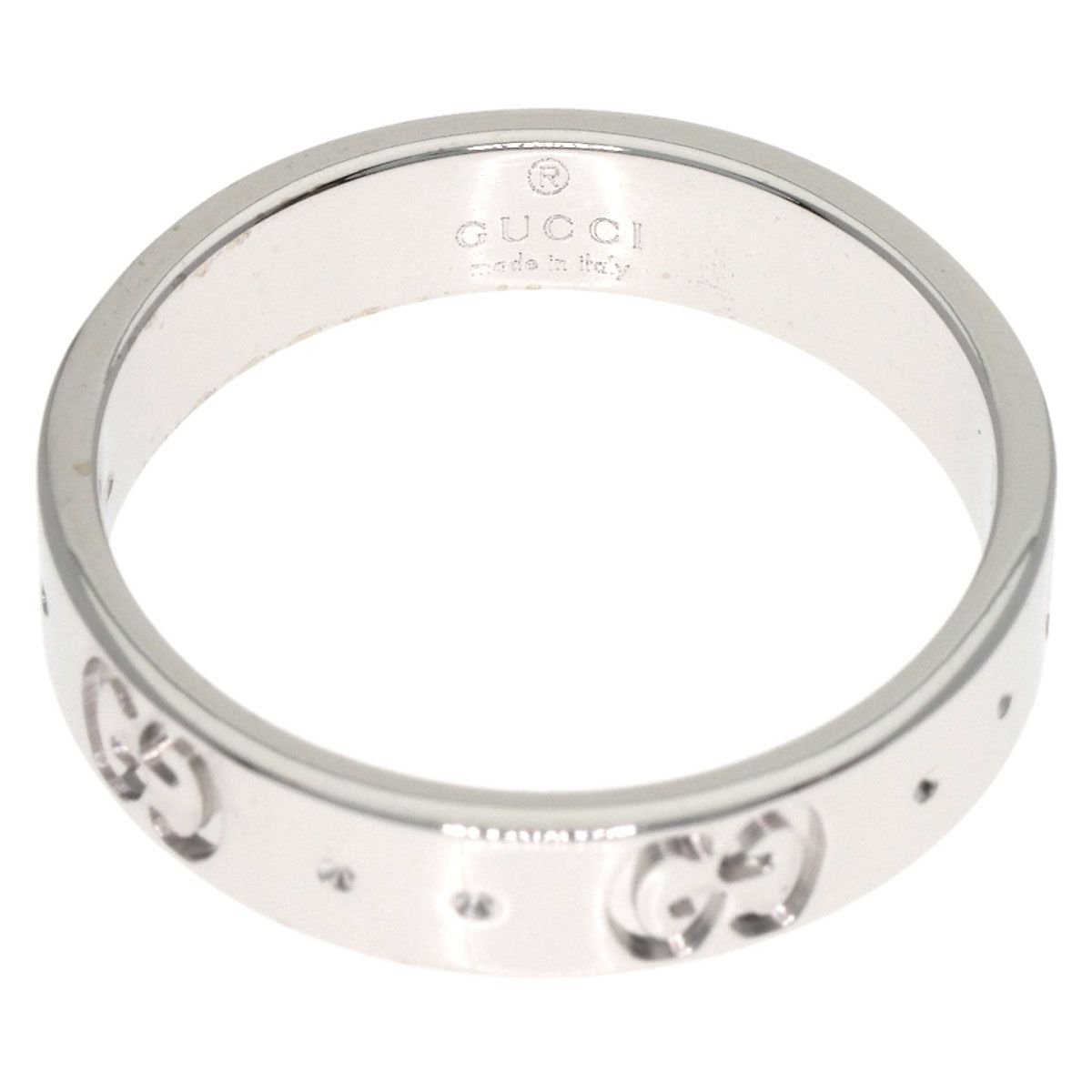 Gucci Icon Ring 18K White Gold