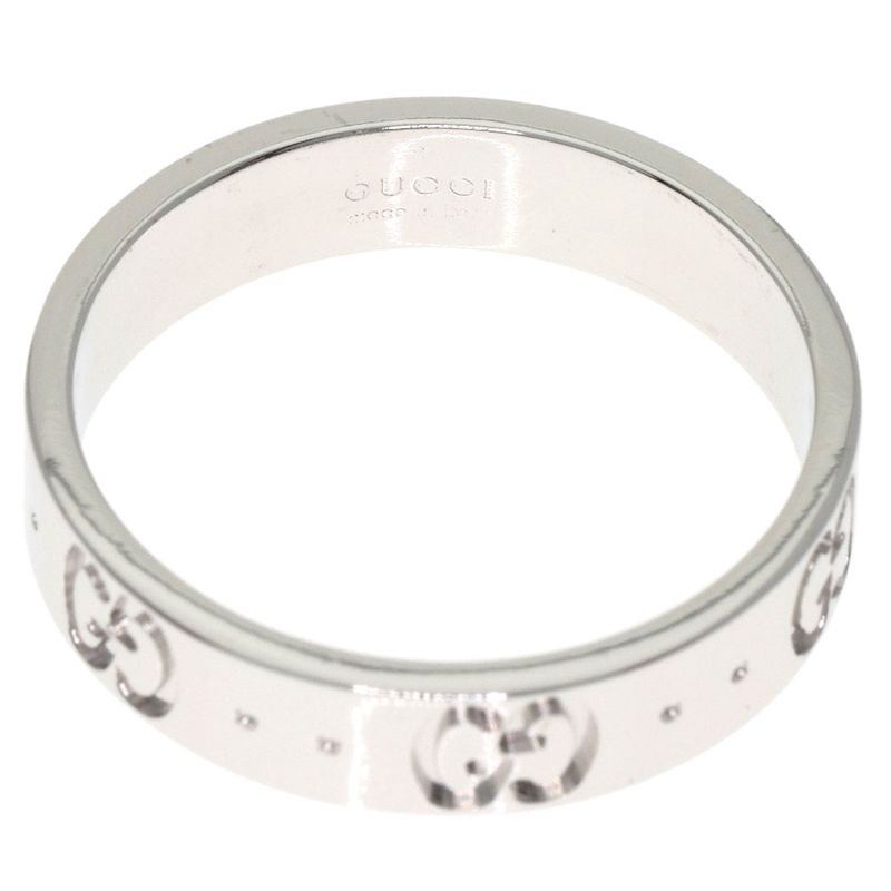 Gucci Icon Ring 18K White Gold