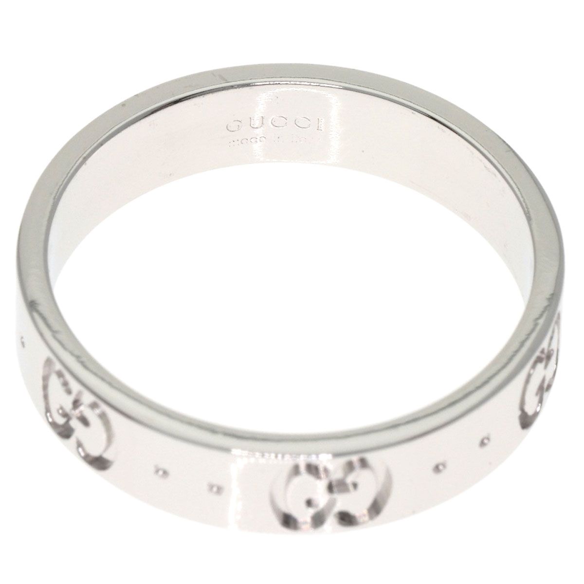 Gucci Icon Ring 18K White Gold