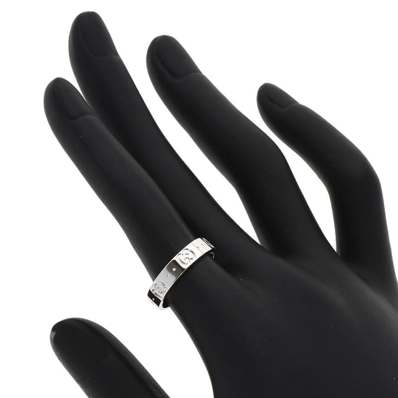 Gucci Icon Ring 18K White Gold