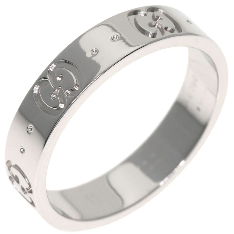 Gucci Icon Ring 18K White Gold