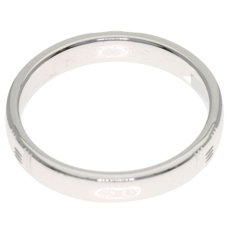 Hermes Alliance Kelly 47 Ring 18K White Gold