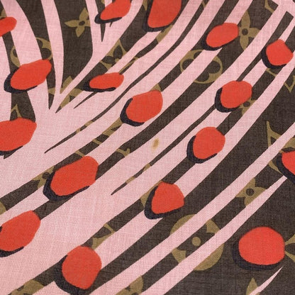Louis Vuitton Shawl Monogram Jungle Dot Pareo Cotton Design