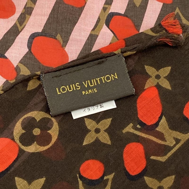 Louis Vuitton Shawl Monogram Jungle Dot Pareo Cotton Design