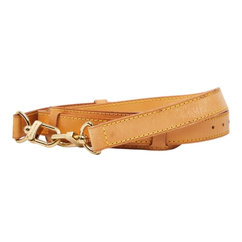Louis Vuitton Beige Leather Shoulder Bag