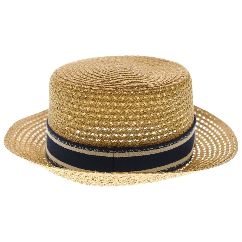 Dior Bob Hat Logo Straw Hat Beige