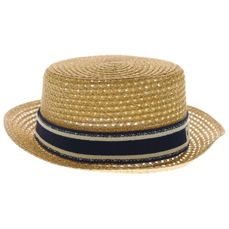 Dior Bob Hat Logo Straw Hat Beige