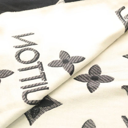 Louis Vuitton LV Essential Monogram All Over Logo Shawl Black
