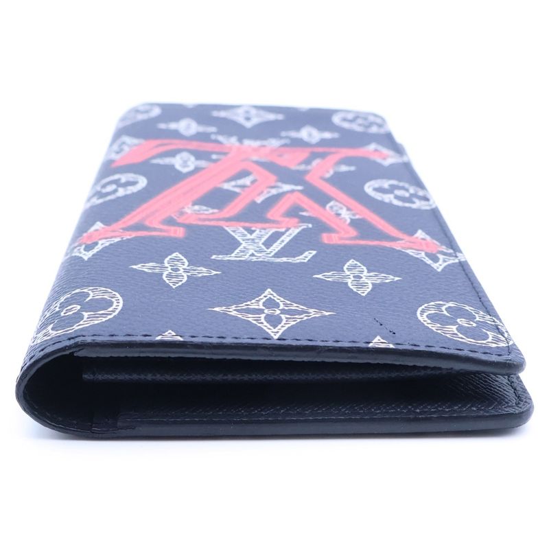 Louis Vuitton Monogram Ink Portefeuille Brother Upside Down Wallet Long