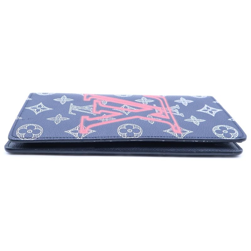 Louis Vuitton Monogram Ink Portefeuille Brother Upside Down Wallet Long