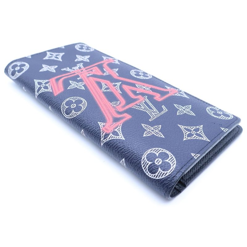 Louis Vuitton Monogram Ink Portefeuille Brother Upside Down Wallet Long