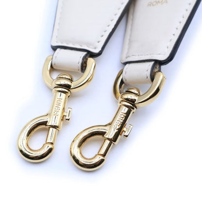 Fendi Zucca Shoulder Strap Beige Gold