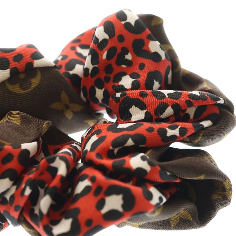 Louis Vuitton Be Mindful Monogram Silk Scrunchie Hair Tie