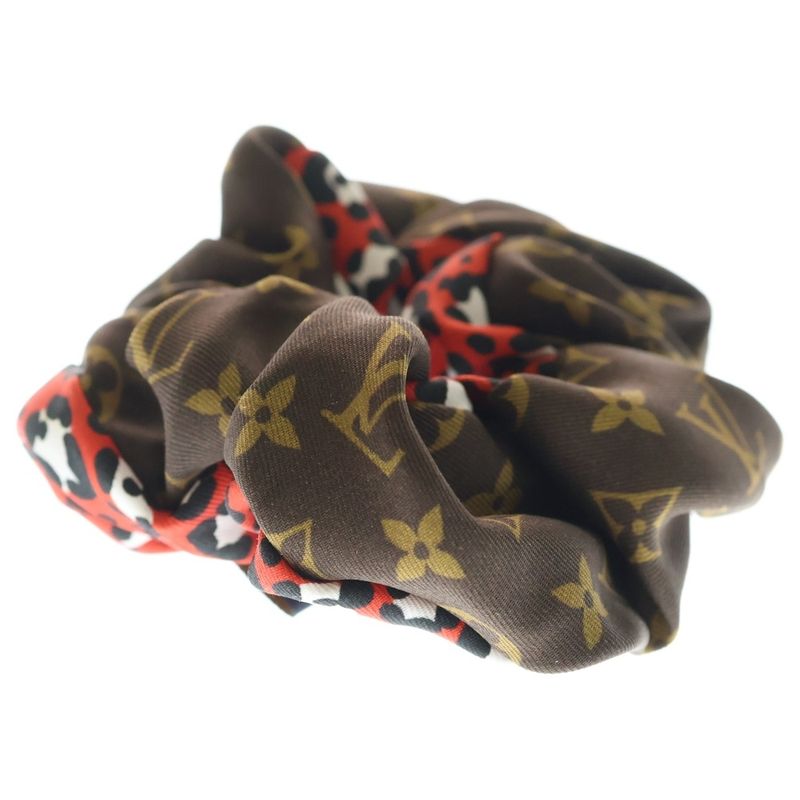 Louis Vuitton Be Mindful Monogram Silk Scrunchie Hair Tie