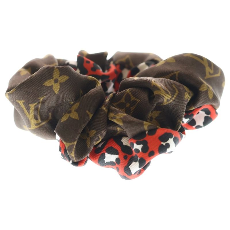 Louis Vuitton Be Mindful Monogram Silk Scrunchie Hair Tie