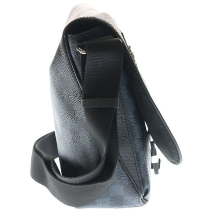 Louis Vuitton Damier Eco St Match Point Messenger Shoulder Bag Black