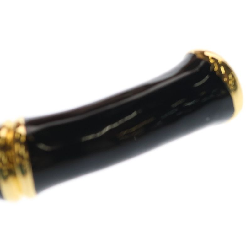 Gucci Bamboo Choker Necklace Black Gold