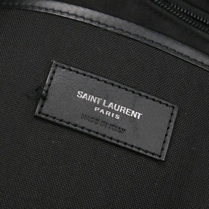 Saint Laurent Backpack Canvas Black