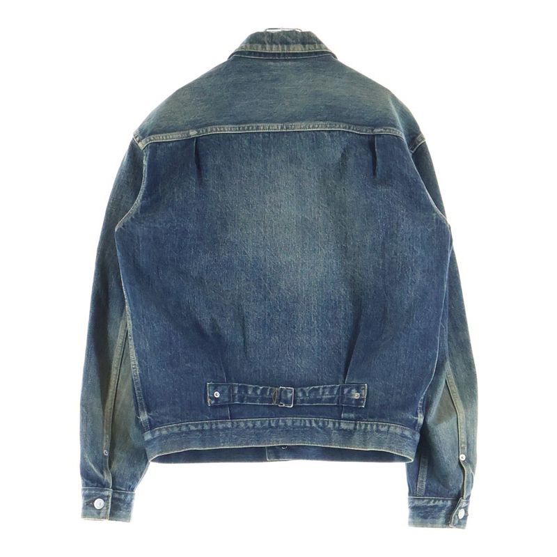 Dior Plain Logo Denim Jacket Indigo Blue