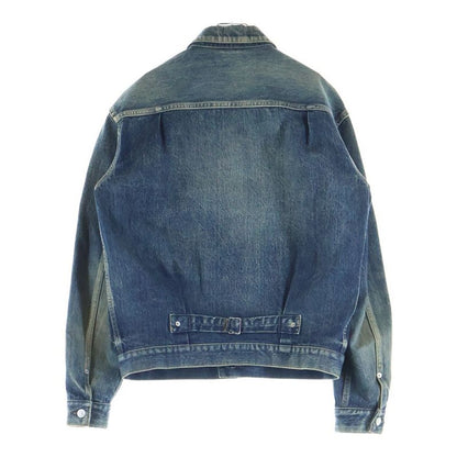 Dior Plain Logo Denim Jacket Indigo Blue