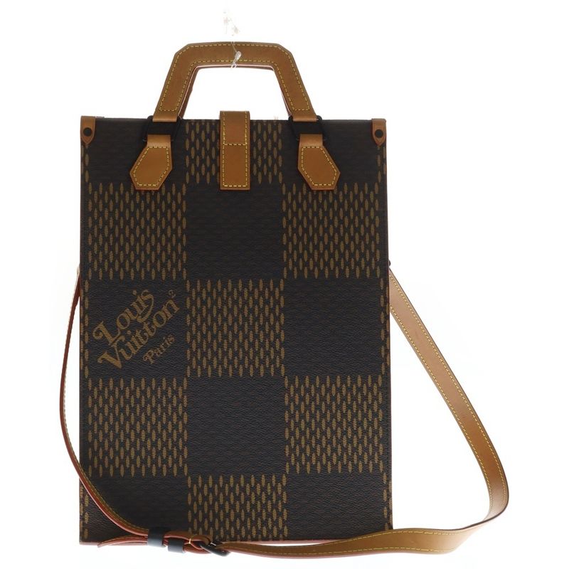 Louis Vuitton Damier Giant Collaboration 2-Way Tote Brown