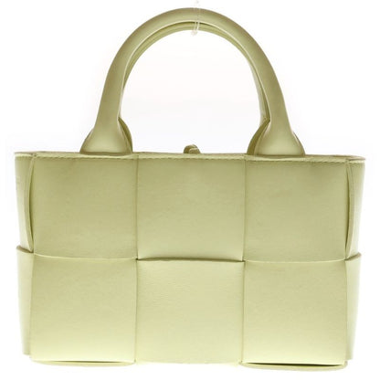 Bottega Veneta Alcomine 2-Way Mini Shoulder Bag Light Yellow