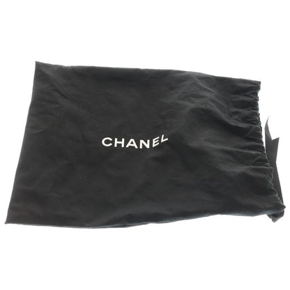 Chanel Top Handle Mini CC Logo Tweed Lambskin 2-Way Flap Shoulder Bag Black White