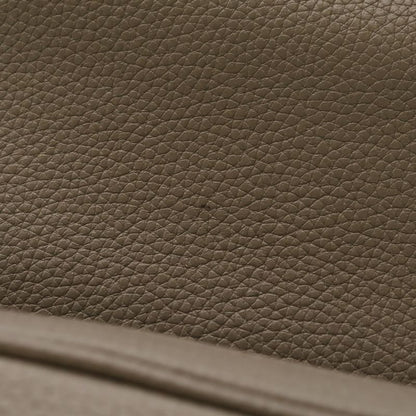 Prada Vitello Phoenix Shoulder Bag Leather Grey Gold Greige
