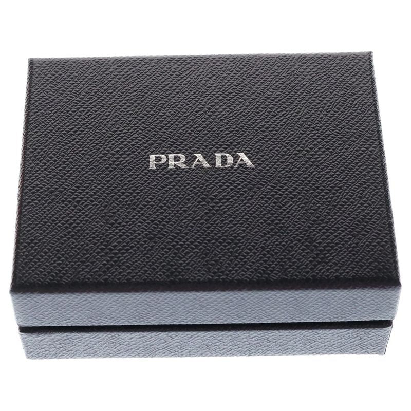Prada Saffiano Mini Pouch Mini Shoulder Bag Ivory Leather