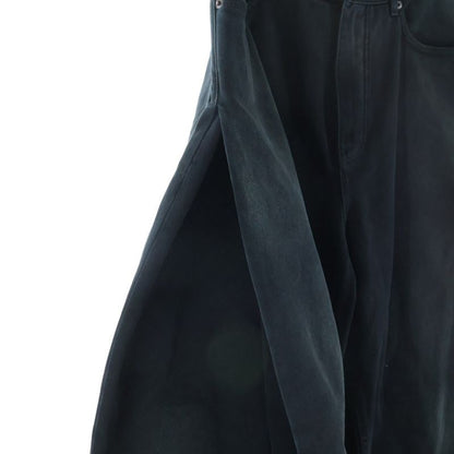 Balenciaga Double Front Denim Pants Black