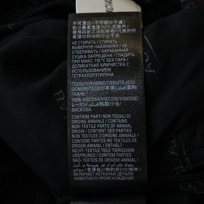 Balenciaga Logo Allover Easy Pants Black