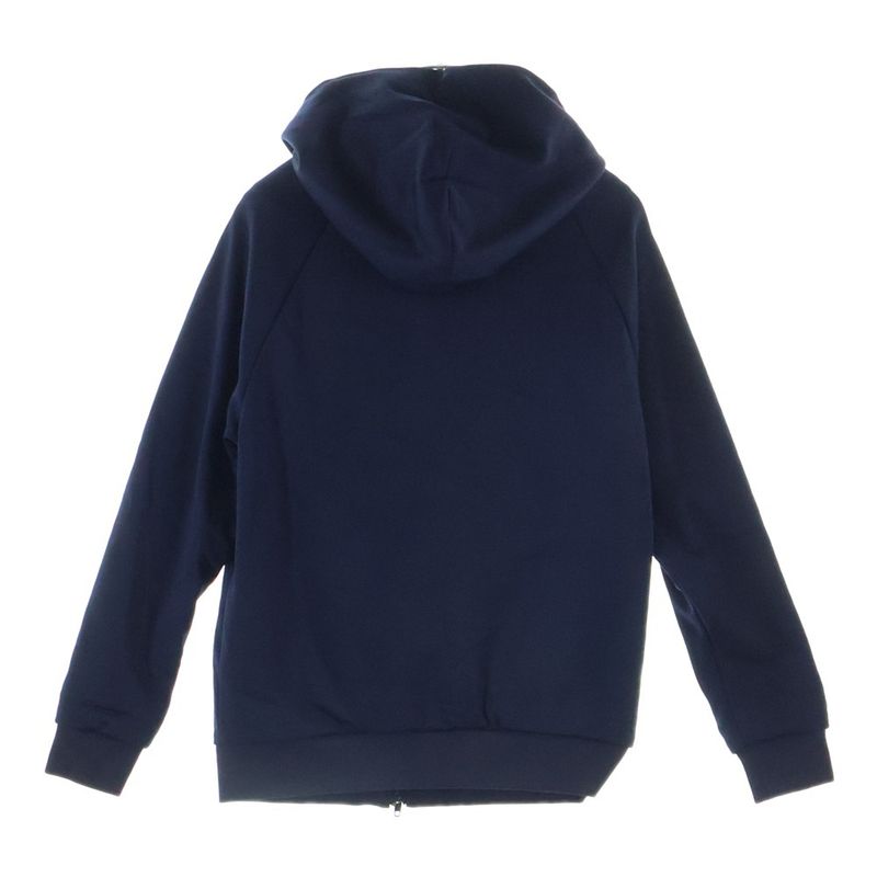 Balenciaga Inflatable Garment Zip Up Hoodie Navy