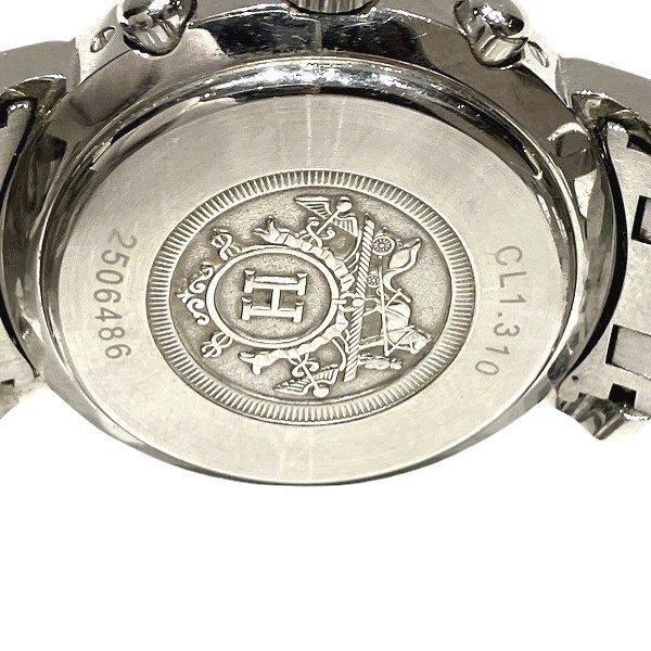 Hermes Clipper Chronograph Date Quartz Watch