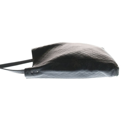Bottega Veneta Intrecciato Shoulder Bag Crossbody Black Leather