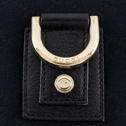 Gucci Abbey Tote GG Canvas Black Handbag