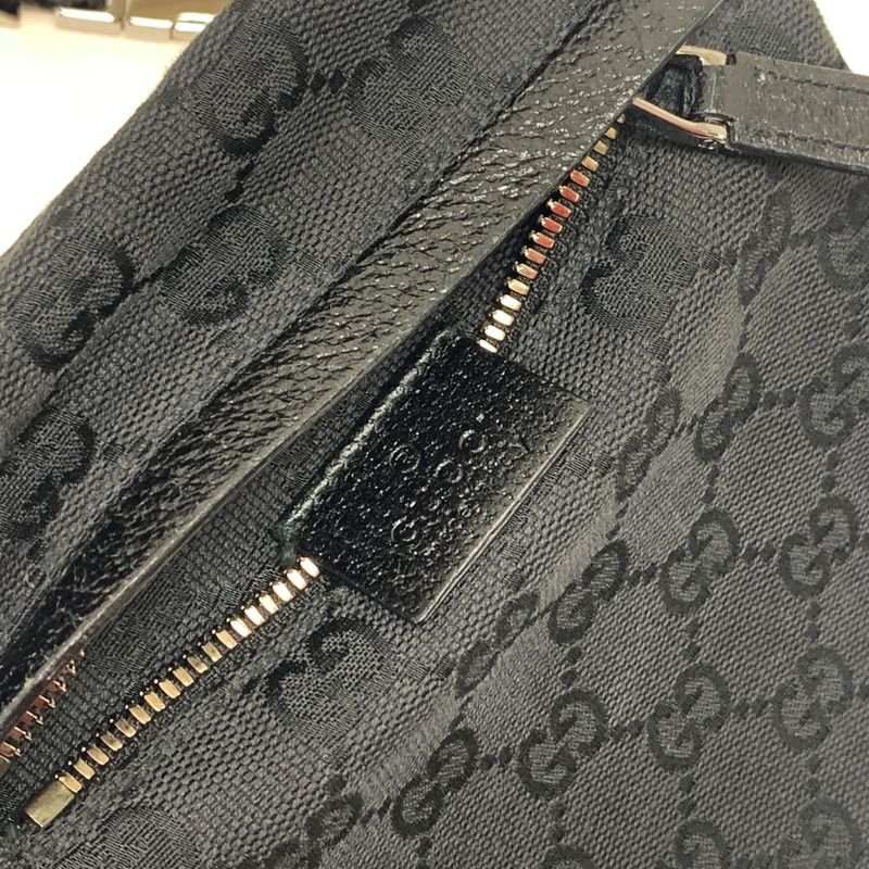 Gucci Waist Pouch Belt Bag Black