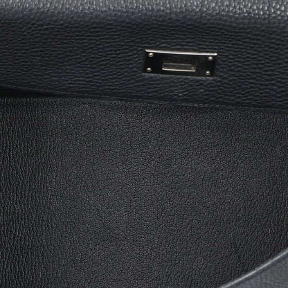 Hermes Kelly 35 Togo Leather 2-Way Handbag 35 Black
