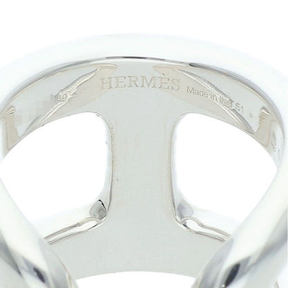 Hermes Osmose GM Silver Ring