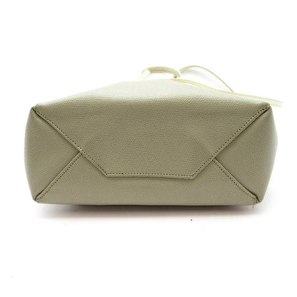 Celine Vertical Cover Small Tote Calfskin White Gray