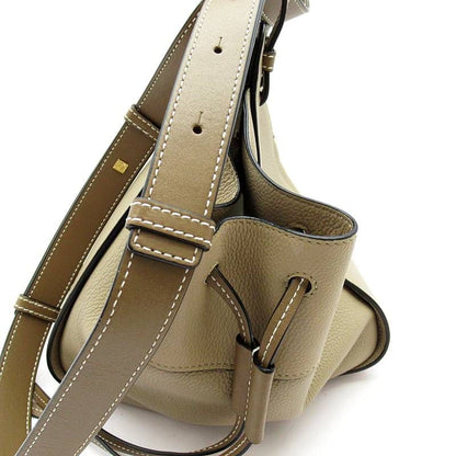 Loewe Hammock Drawstring Bag Small Soft Grain Calf Handbag Sand