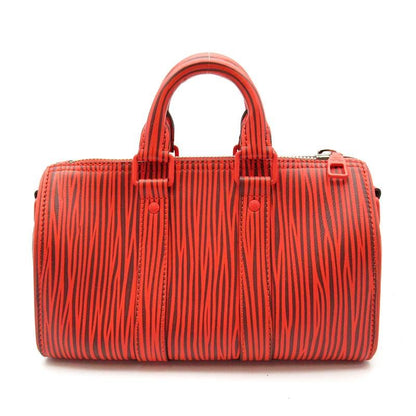 Louis Vuitton Keepall Bandouliere 25 LV Park Seo Bo Epi Handbag Rouge