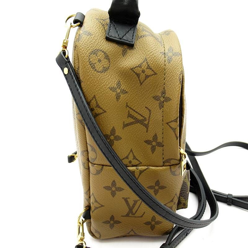 Louis Vuitton Palm Spring Backpack Mini Monogram Reverse