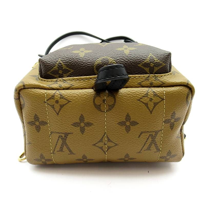 Louis Vuitton Palm Spring Backpack Mini Monogram Reverse