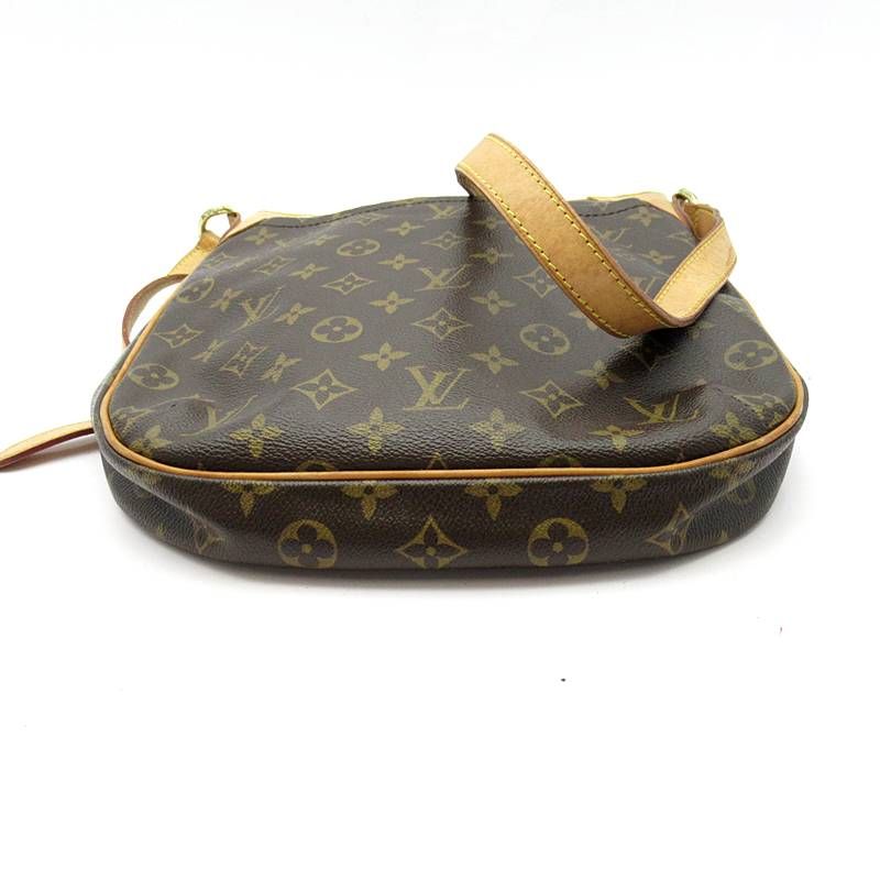 Louis Vuitton Odeon PM Monogram Shoulder Bag Brown