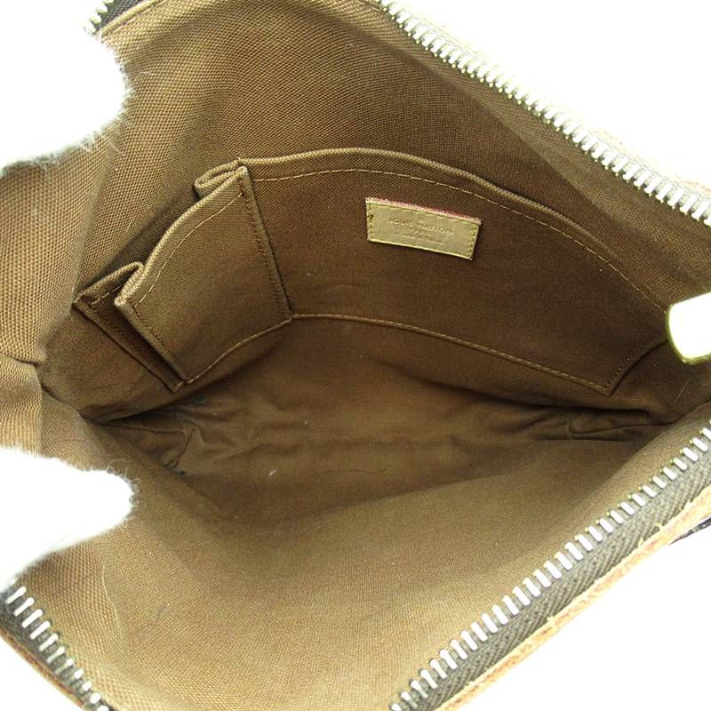 Louis Vuitton Odeon PM Monogram Shoulder Bag Brown