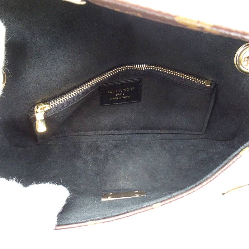Louis Vuitton Tranqui Monogram Shoulder Bag Brown