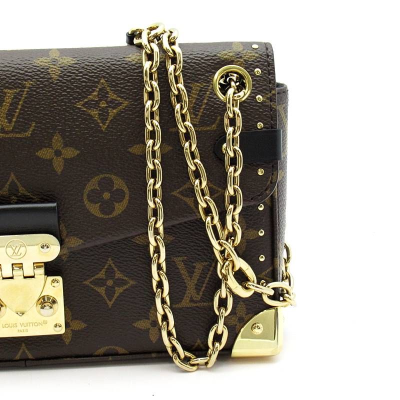 Louis Vuitton Tranqui Monogram Shoulder Bag Brown